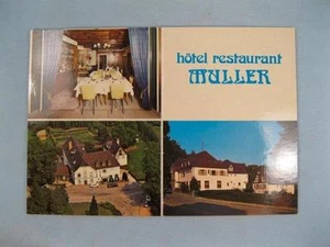 Hotel Restaurant Müller Niederbronn Les Bains Elsass Frankreich ungelaufene Postkarte (O) - Bild 1 von 2