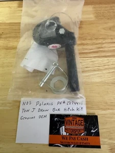 NOS Polaris Part # 2874448 Tow J Draw Bar Hitch Kit Genuine OEM Polaris - Picture 1 of 6
