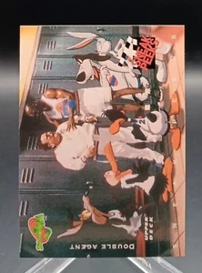 1996 Upper Deck Space Jam Sneak Peeks Double Agent #54 - Michael Jordan - Bulls - Picture 1 of 2