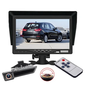 7'' Monitor Handle AHD Fisheye Lens Backup Camera Handle For BMW 3/5 Series E60 - Picture 1 of 15