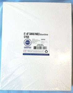 Horizon Group 8 x 10 Canvas Panels 12 Pack #96891 - Picture 1 of 2