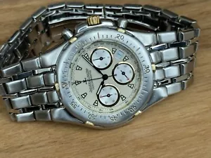 Jaeger Lecoultre Kryos 305.05.31 Mens Quartz Chrono Beauty Original Working - Picture 1 of 16