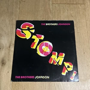 The Brothers Johnson-Stomp 45rpm vinyl 12" single A&M Records 1980 AMSP7509 - Picture 1 of 1