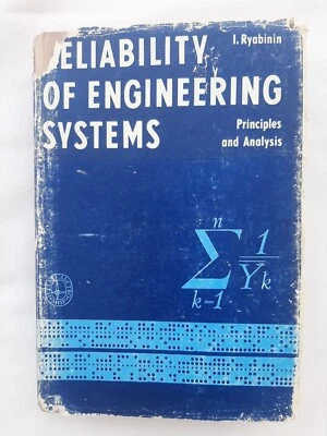 Reliability of Engineering Systems: Principles and Analysis by I. Ryabinin, Mir - Image 1 of 4