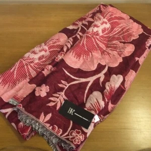 INC pashmina reversible scarf wrap floral NWT - Picture 1 of 3