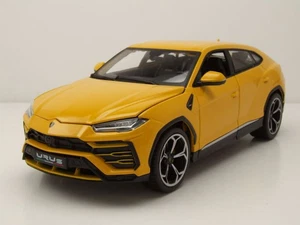Lamborghini Urus 2018 Amarillo Coche a Escala 1:18 Bburago - Imagen 1 de 10