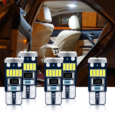 5x T10 LED Interior, parker light Number Plate Light For JAGUAR X TYPE 2001-2010 - image 1 of 4