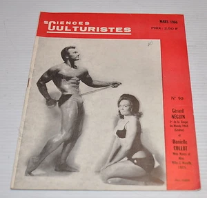 -SCIENCES CULTURISTES #90 BodyBuilding French Magazine 1966 GERARD NEGUIN- - Picture 1 of 4