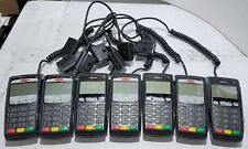 Lot (7) Ingenico iCT220 Portable Dual Comm Credit Card Terminal EMV/CHIP Reader