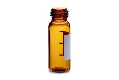 1.5ml Amber Vial With Label No Cap Pk100 • 9£