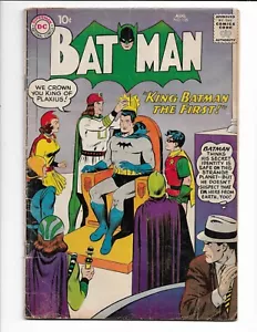 BATMAN 125 - VG- 3.5 - BAT-HOUND - ROBIN - BATWOMAN - ALFRED (1959) - Picture 1 of 2