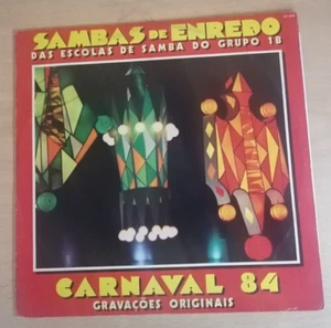 Various –Sambas De Enredo Das Escolas De Samba Do Grupo 1B- Carnaval 84 LP 1983 - Imagen 1 de 5