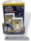 NEW! 2 pk. Wireless SUPER BRIGHT LED SWITCH - Easy PeelnStick - As seen on TV