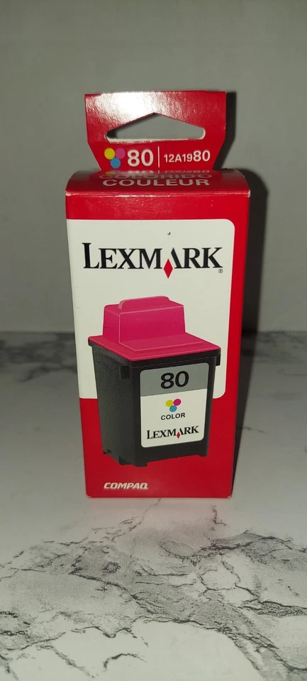 New  Lemxark 80  Color Print  Cartridge New In Box,  Sealed In Original Package  - Image 1 of 4