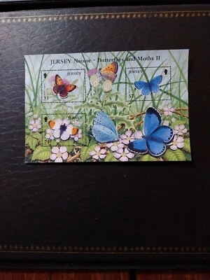 2006 Jersey ''BUTTERFLIES and MOTHS 2nd Issue'' MS1285  MNH - Image 1 of 2