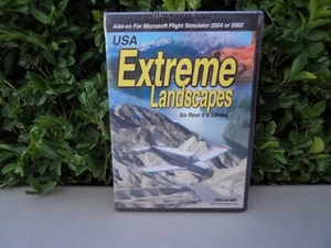 New Abacus USA Extreme Landscapes Expansion Pack For Flight Simulator 02 or 04 - Foto 1 di 2