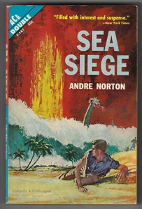 Ace Double F-147 Sea Siege/Eye of the Monster Andre Norton F/VF PB 1962 - Imagen 1 de 3