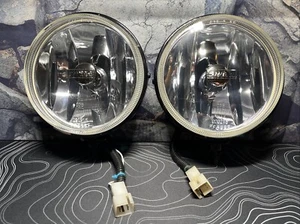 Pair of 2 PIAA 520 5.5” Driving Lamps White Halogen Headlights Tested - Picture 1 of 7