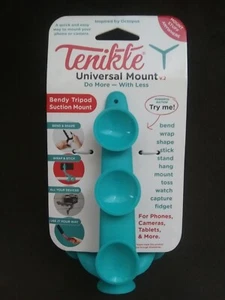 Tenikle Universal Mount FlexibleTripod Bendable Suction Cup Camera & Phone Mount - Photo 1 sur 9