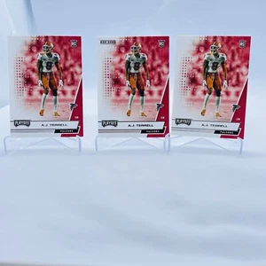 (3) 2020 Panini Playoff Red Zone AJ Terrell RC #280 Atlanta Falcons Lot - Picture 1 of 2
