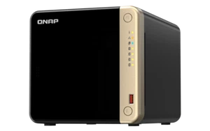 Serveur NAS iSCSI QNAP TS-464 4 baies SATA 6 Gbit/s 8 Go 2,5 Gigabit Ethernet - Photo 1/6