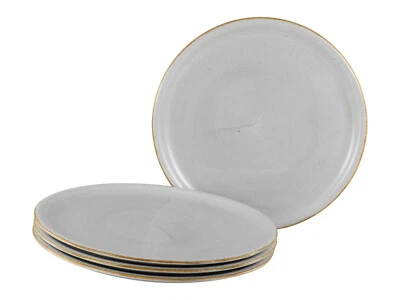 CreaTable - Vintage Nature - Pizzateller 4-tlg 30cm (Stein) - Bild 1 von 2