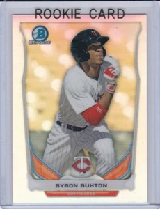 BYRON BUXTON ROOKIE CARD Bowman CHROME REFRACTOR $$ RC Baseball TWINS - Picture 1 of 2