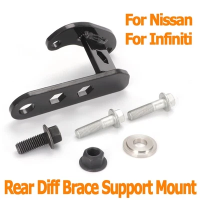 Rear Diff Brace Support Mount For Nissan Z34 370z Infiniti V36 G37 Coupe Sedan - Image 1 of 4