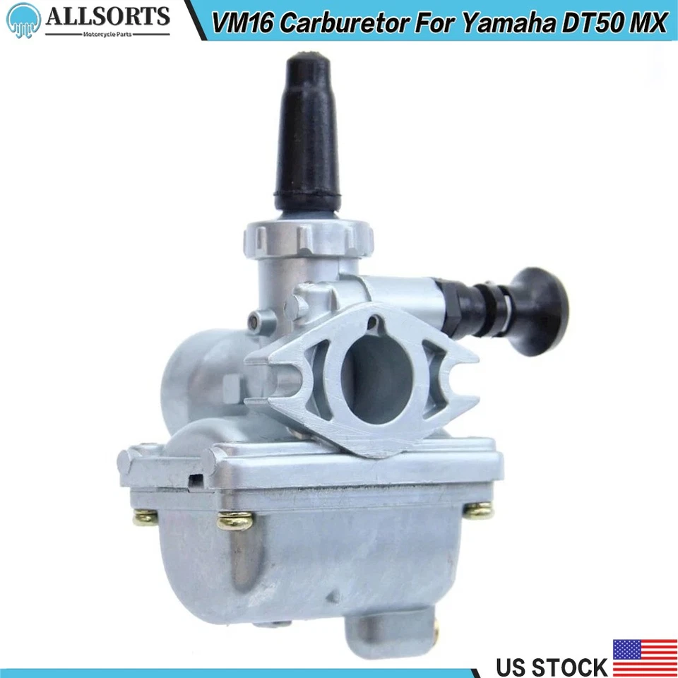 Carburetor VM16 16mm For Yamaha DT50 DT50 MX 1982-1989 RD50 M MX 1980-1984 Carb - Image 1 of 4