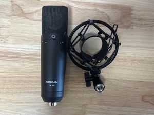 TASCAM TM-180 MICROFONO A CONDENSATORE A MEMBRANA GRANDE TEAC 34mm per PORTASTUDIO - Foto 1 di 2