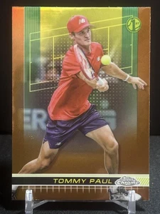 Tommy Paul 2024 Topps Chrome #69 Clay Court - Bild 1 von 2