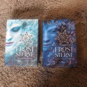 Anna Fleck Froststerne Band 1 und 2 mit Farbschnitt Romantasy - Bild 1 von 3