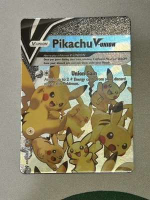 Pikachu V-Union SWSH139 SWSH: Sword & Shield Promo Cards Holo - Image 1 of 4