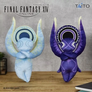Final Fantasy XIV FF14 Hydaelyn idol Zodiark idol Plush set TAITO JAPAN 2024 - Picture 1 of 5
