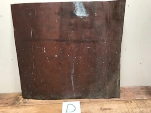 Kupferblech 18" x 19 1/2" Kupferschmiedschrott natürliche Patina Farben Grünspan (D) - Bild 1 von 8