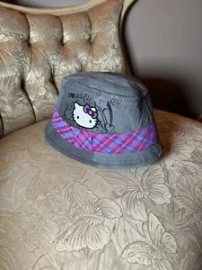 Hello Kitty Fedora Style Hat Size M - Picture 1 of 5
