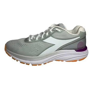 Diadora Womens Blushield Mythos 5 Running/Walking Shoes White Gray Sz 9 EUC! - Picture 1 of 12