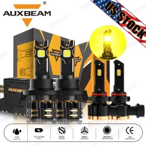 For Dodge Durango 2004-2006 Canbus 6000K LED Headlight High Low+ Fog Bulbs 3000K - Picture 1 of 12