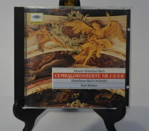 CD Johann Sebastian Bach Cembalokonzerte Nr. 1*2*5*6  Bach Orchester K.Richter - Bild 1 von 3