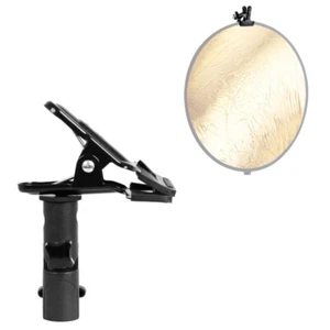 Reflektorklemme Cliphalter Lichtständerbezug für Photo Studio Reflektor _r1 - Photo 1/12