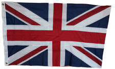 3x5 British United Kingom Embroidered Double Sided Flag Premium Quality Sewn