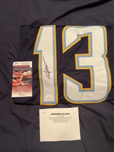 San Diego Chargers Keenan Allen Autograph Jersey XL Tristar JSA Authentication - Picture 1 of 6