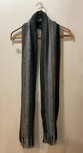 Croft & Barrow Strode schwarz und grau Schal 80" - Bild 1 von 3