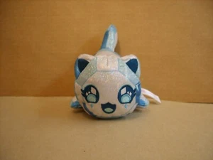 Peluche Aphmau MeeMeows Diamond Cat relleno 6” azul verde azulado excelente - Imagen 1 de 5