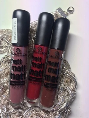 essence Matt Matt Matt Longlasting Lipgloss Farwahl 5ml *NEU*** - Bild 1 von 4