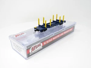 Atlas N 50006272 Ontario Northland ONT 45' Logging Flatcar Freight Car N Scale - Picture 1 of 8