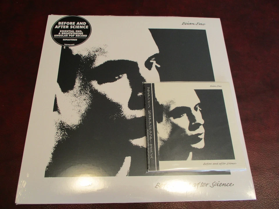 BRIAN ENO VERIFIED 07 BEFORE & AFTER SCIENCE JAPAN REPLICA DSD OBI CD+VINYL LP - Image 1 of 1