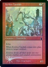 Keldon Vandals - Foil New MTG Urza's Destiny Magic 2B3