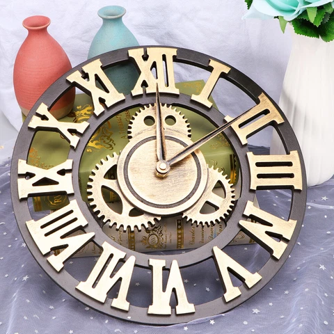 coffee decor Classroom Clock Wall Clock for Bedroom Rustic Wall Clock Cover