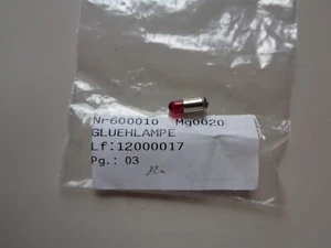 Märklin   600010 Ersatz- Glühlampe rot  NEU - Bild 1 von 1